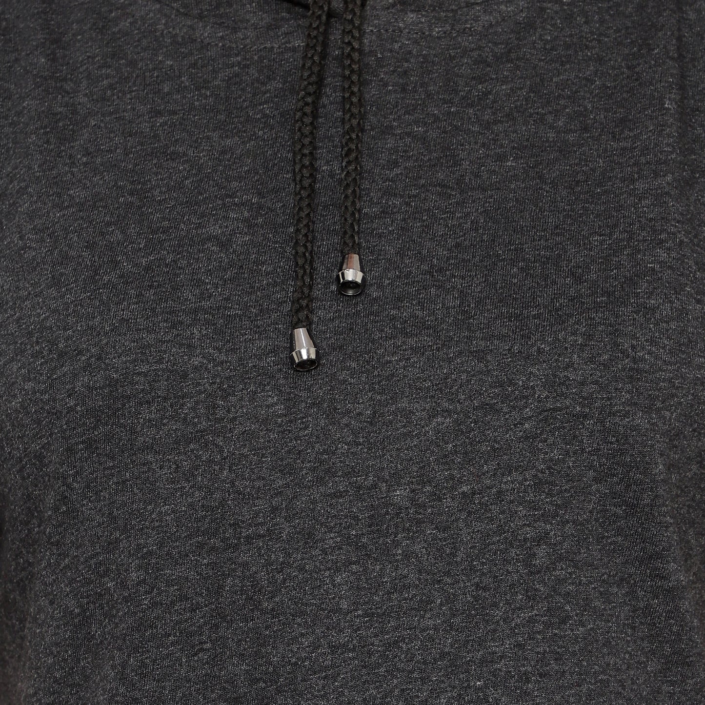 Women Half-Sleeve Crop Hoodie T-Shirt – Stylish & Comfortable Cotton Tee
