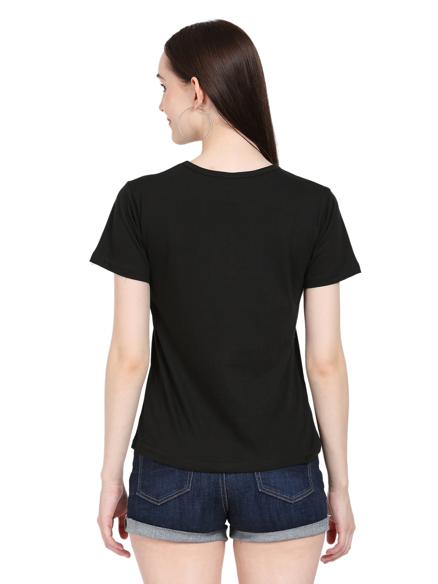 Women's Cotton Half-Sleeve Printed T-Shirt ā Everyday Comfort & Style