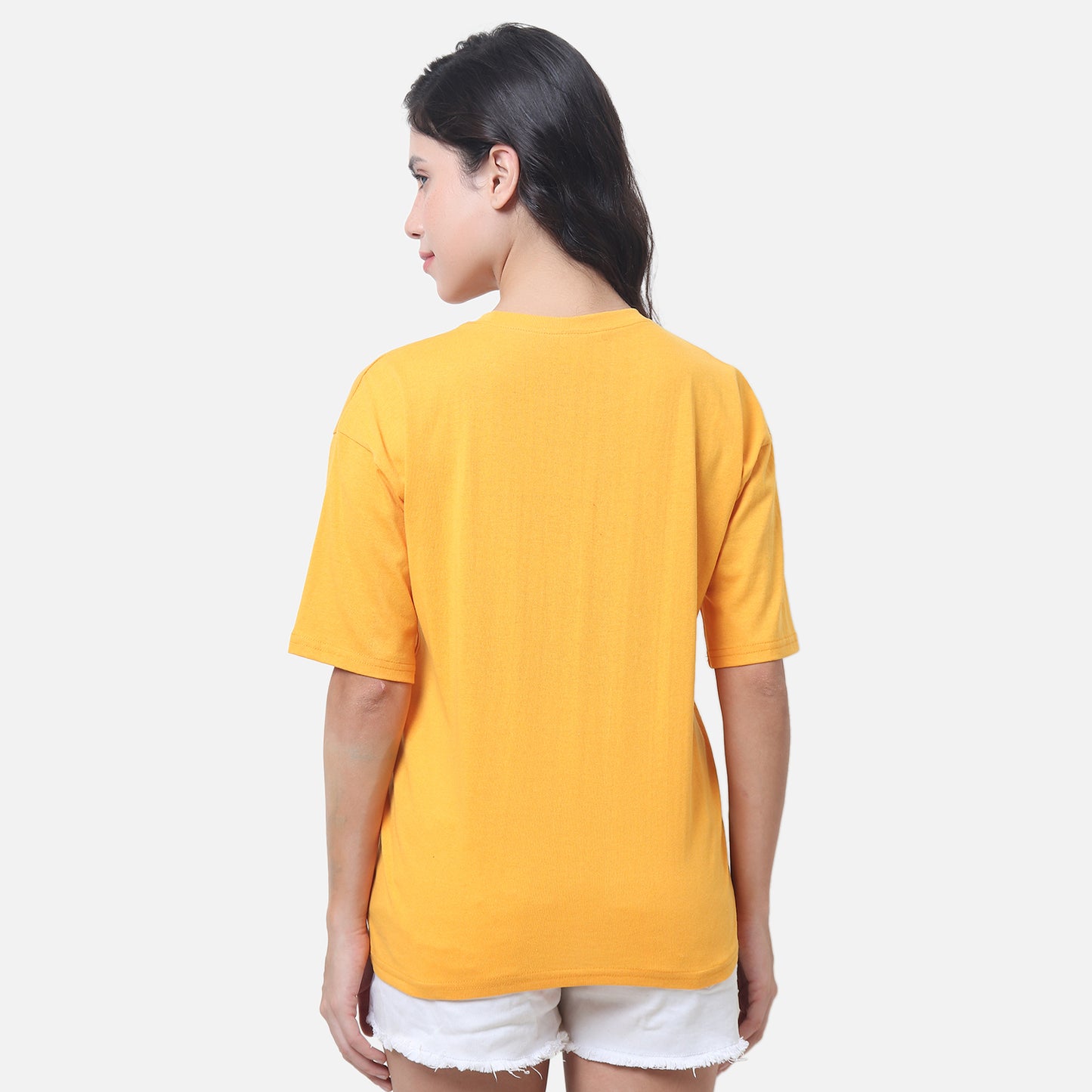 Statement Graphic T-Shirt - Sunshine Yellow