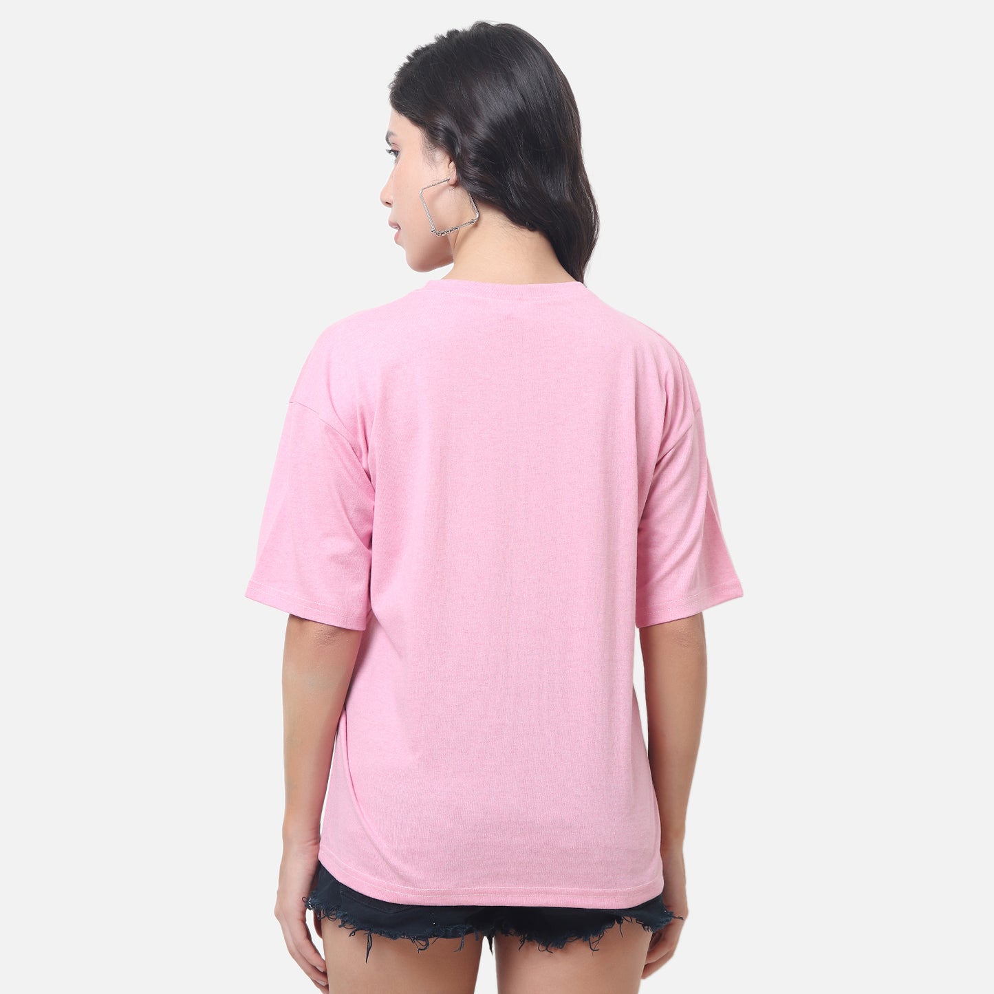 Tom & Jerry Pink Oversized T-Shirt A Pop of Color, A Dash of Nostalgia