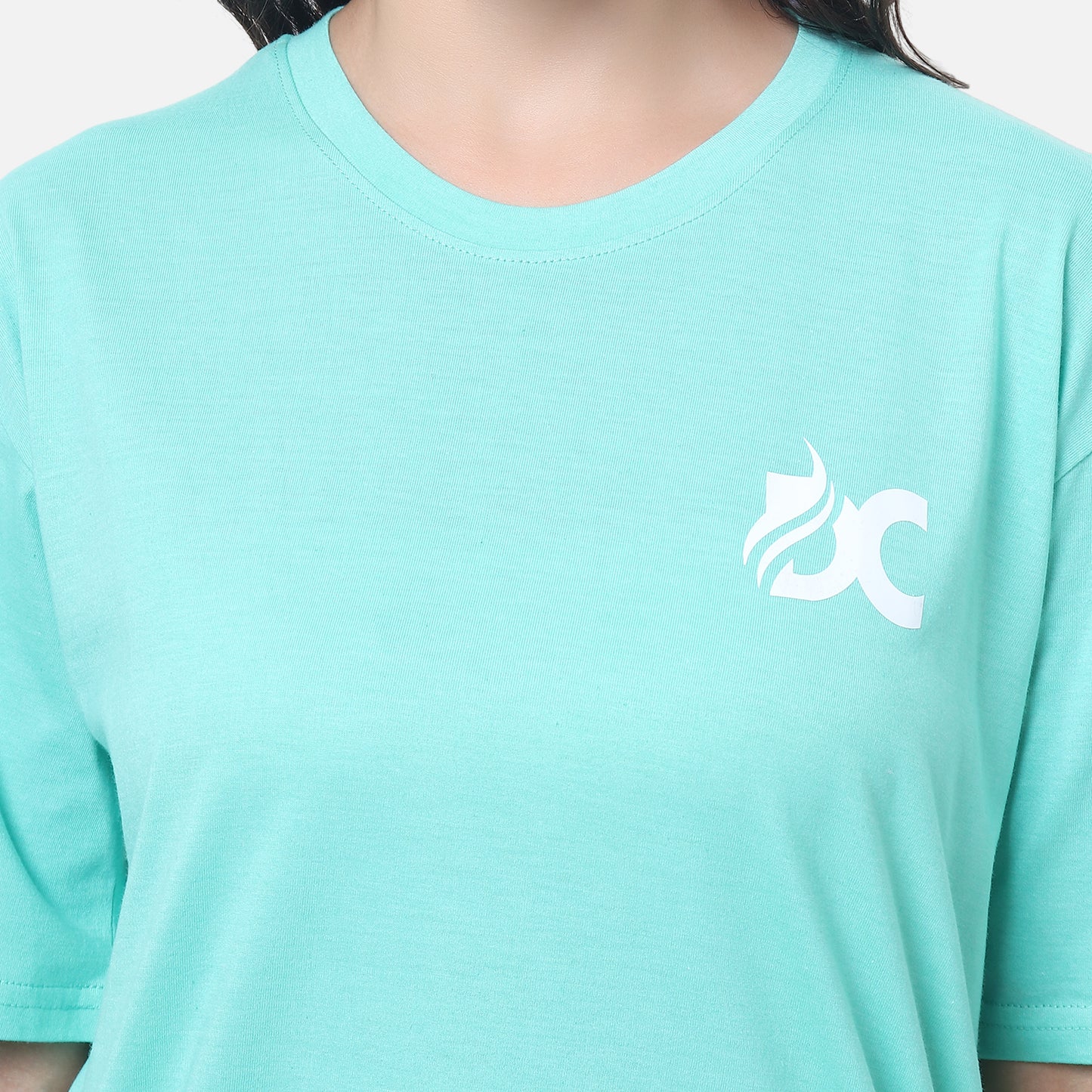 Women's Mint Green "Money Talks" Graphic T-Shirt