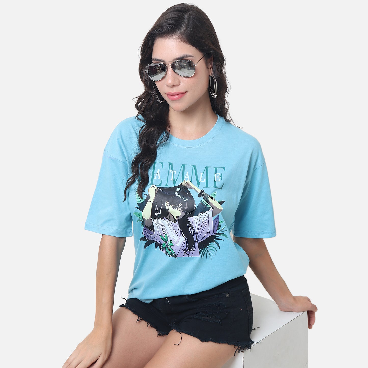 FEMME Anime Oversized T-Shirt - Your Style Statement