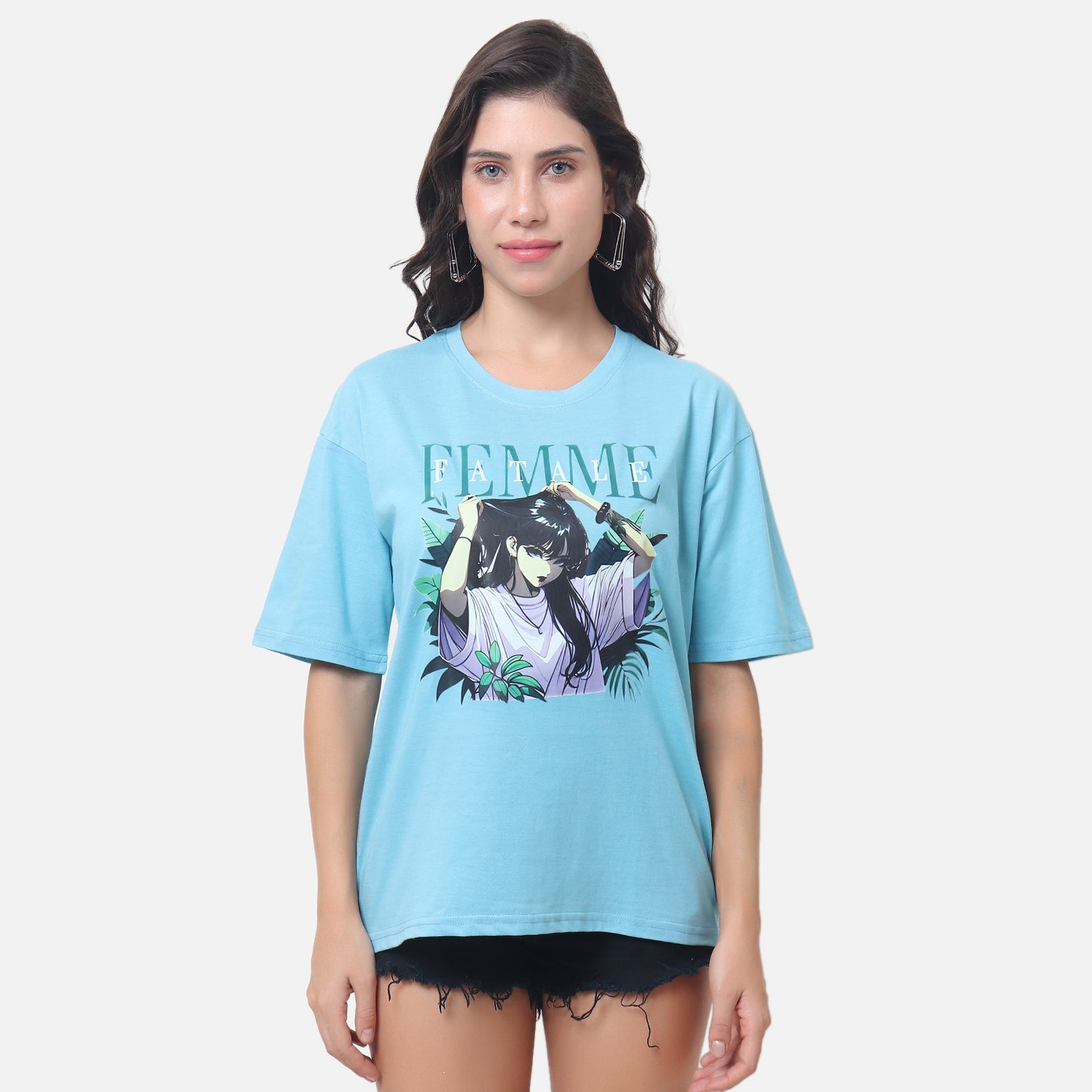 FEMME Anime Oversized T-Shirt - Your Style Statement