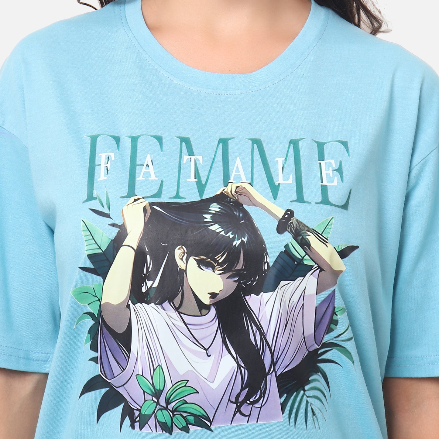 FEMME Anime Oversized T-Shirt - Your Style Statement
