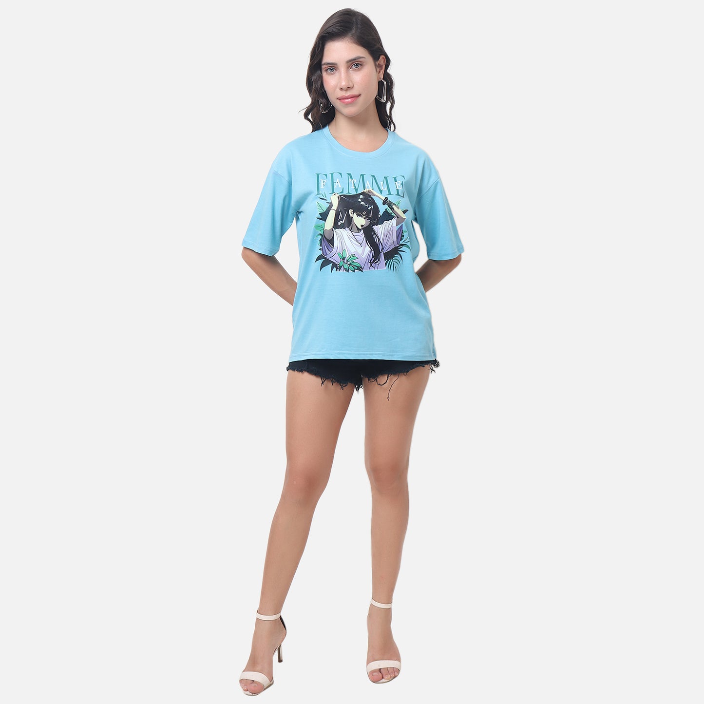 FEMME Anime Oversized T-Shirt - Your Style Statement