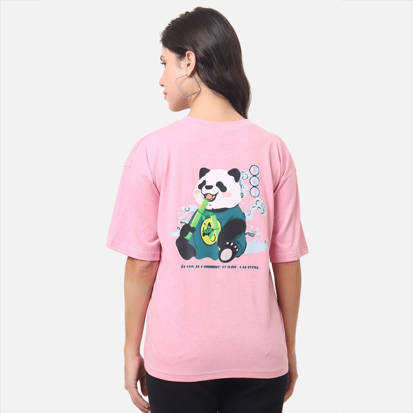PANDA Oversized T-Shirt Embrace Your Cute & Fierce Side
