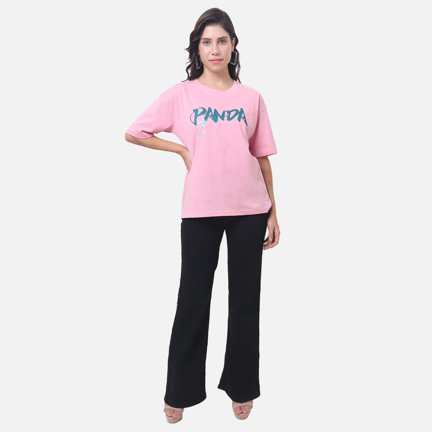 PANDA Oversized T-Shirt Embrace Your Cute & Fierce Side