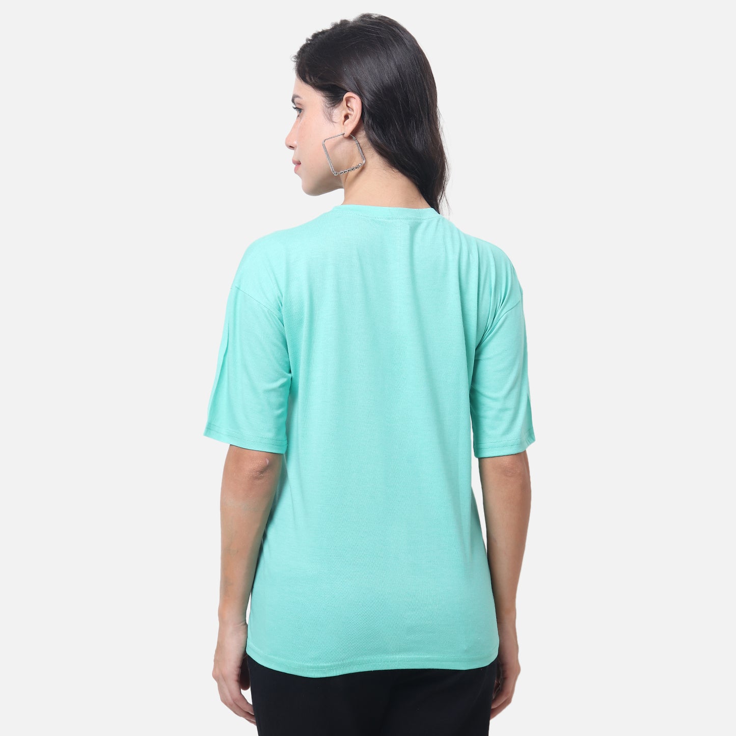 Classic Cartoon Character T-Shirt - Mint Green