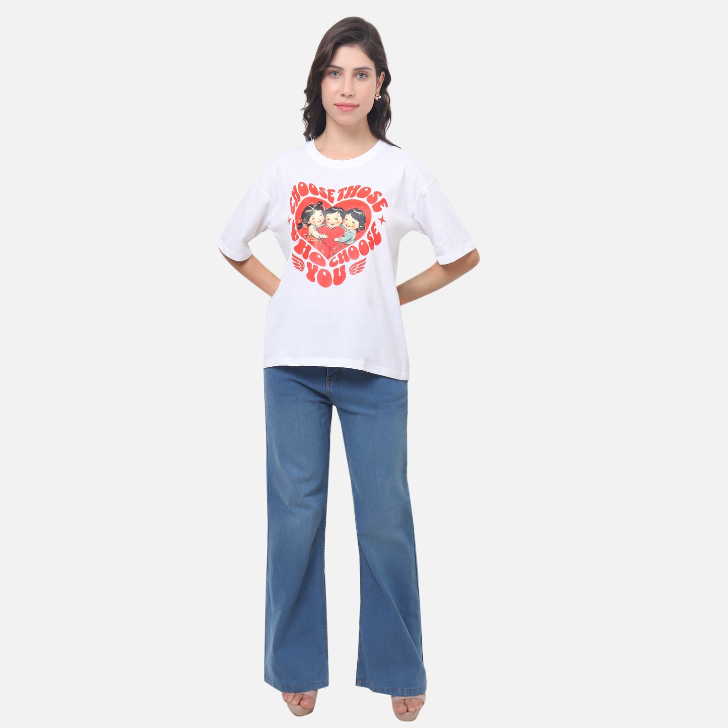 Retro Love Crew Tee Choose Those Who Choose You