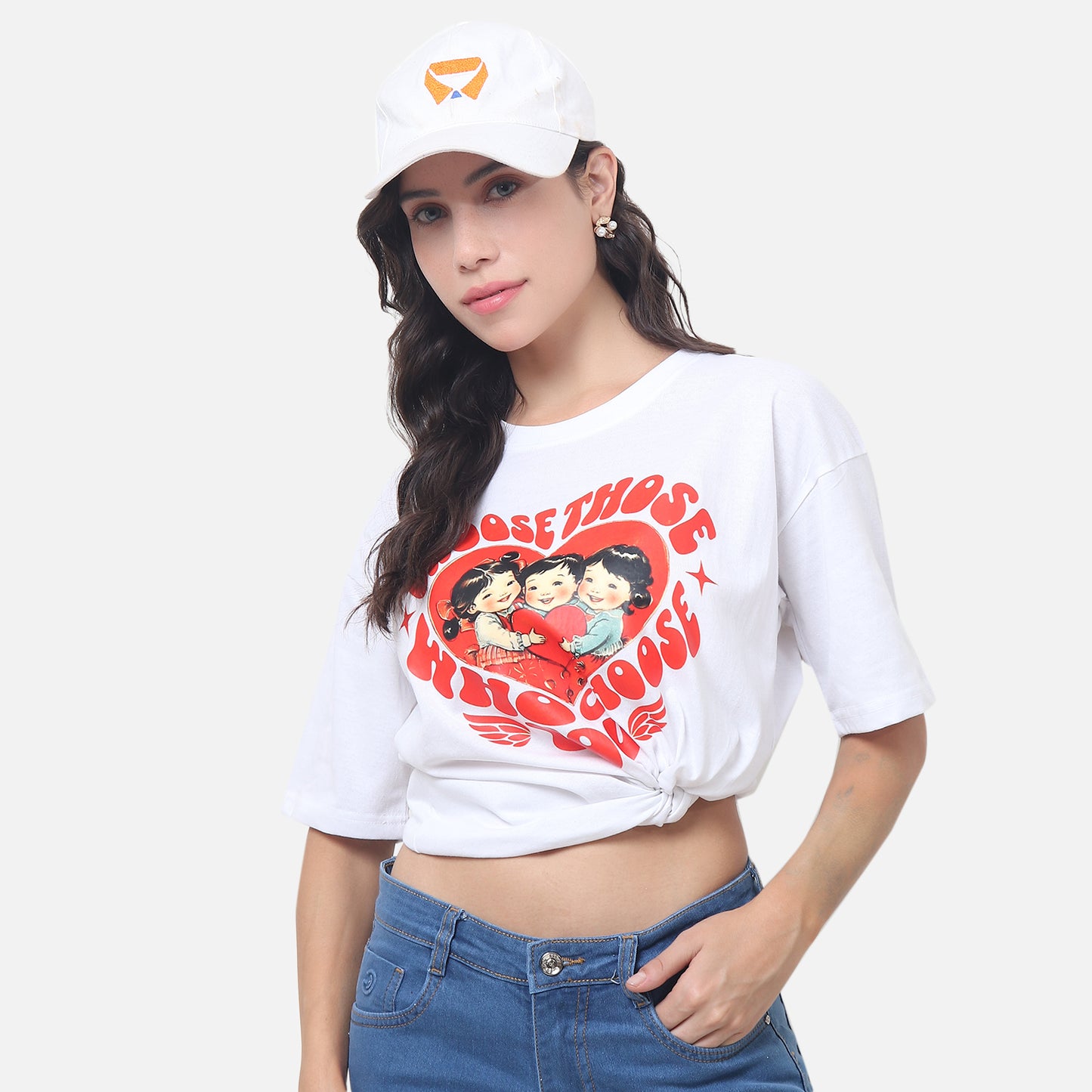 Retro Love Crew Tee Choose Those Who Choose You