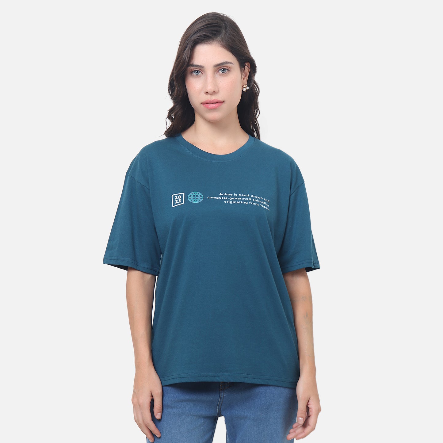 Oversized Anime Graphic T-Shirt – For the True Otaku Vibe