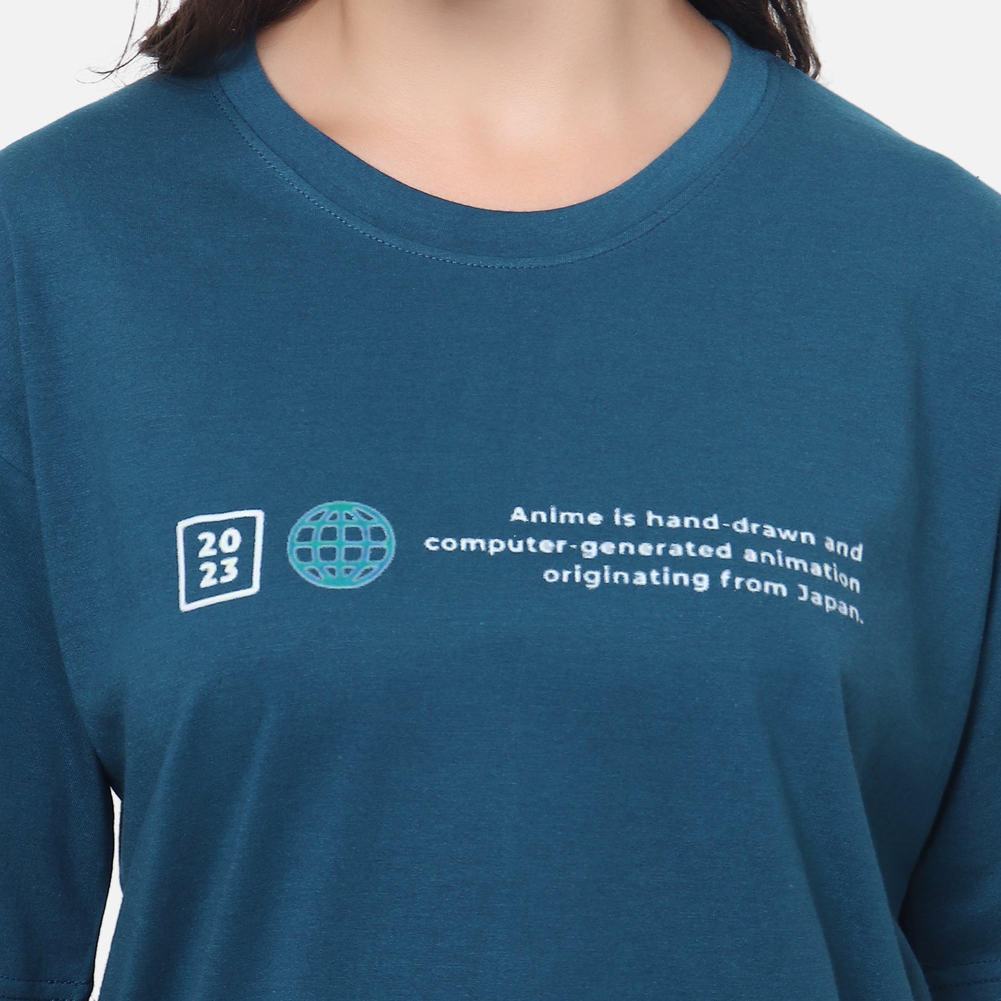 Oversized Anime Graphic T-Shirt – For the True Otaku Vibe