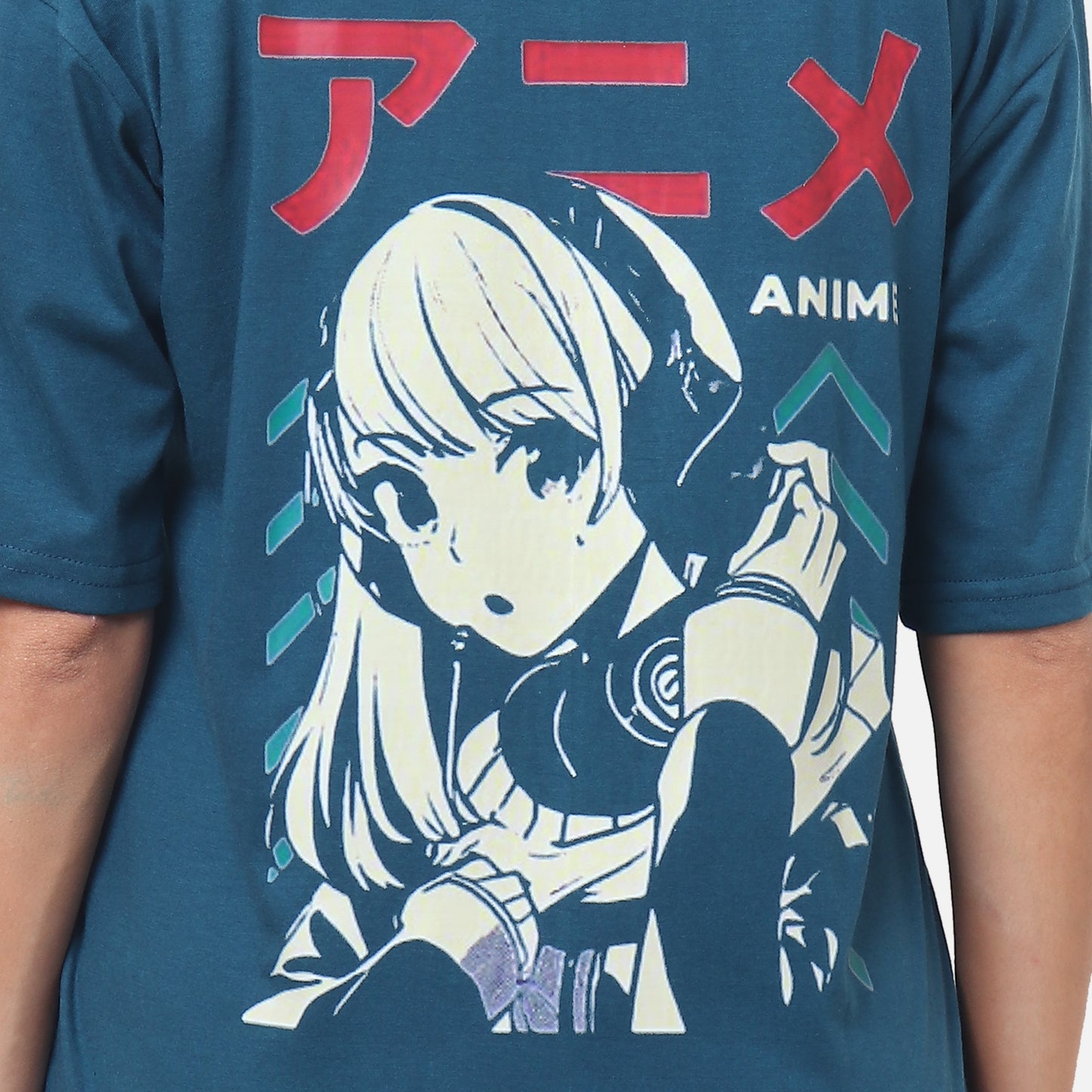 Oversized Anime Graphic T-Shirt – For the True Otaku Vibe