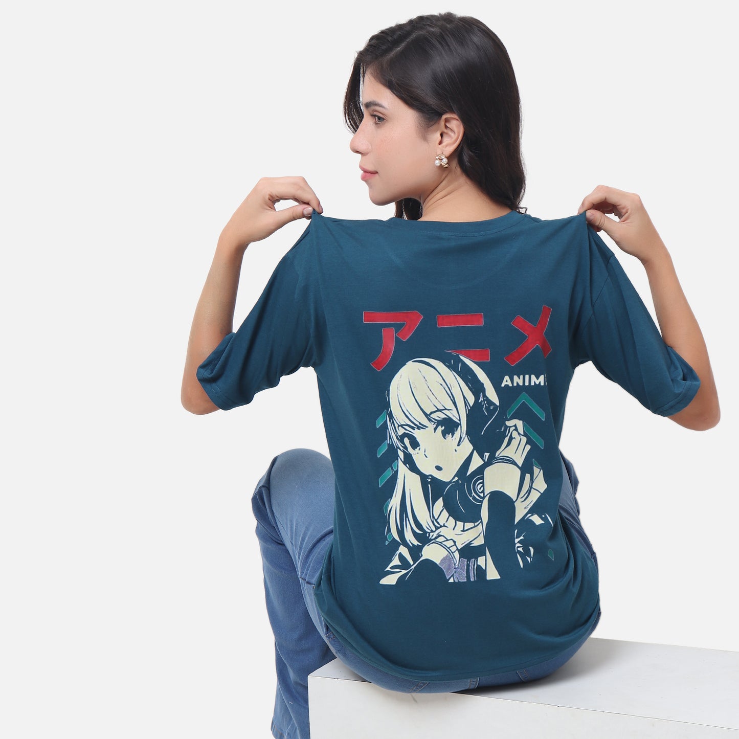 Oversized Anime Graphic T-Shirt – For the True Otaku Vibe