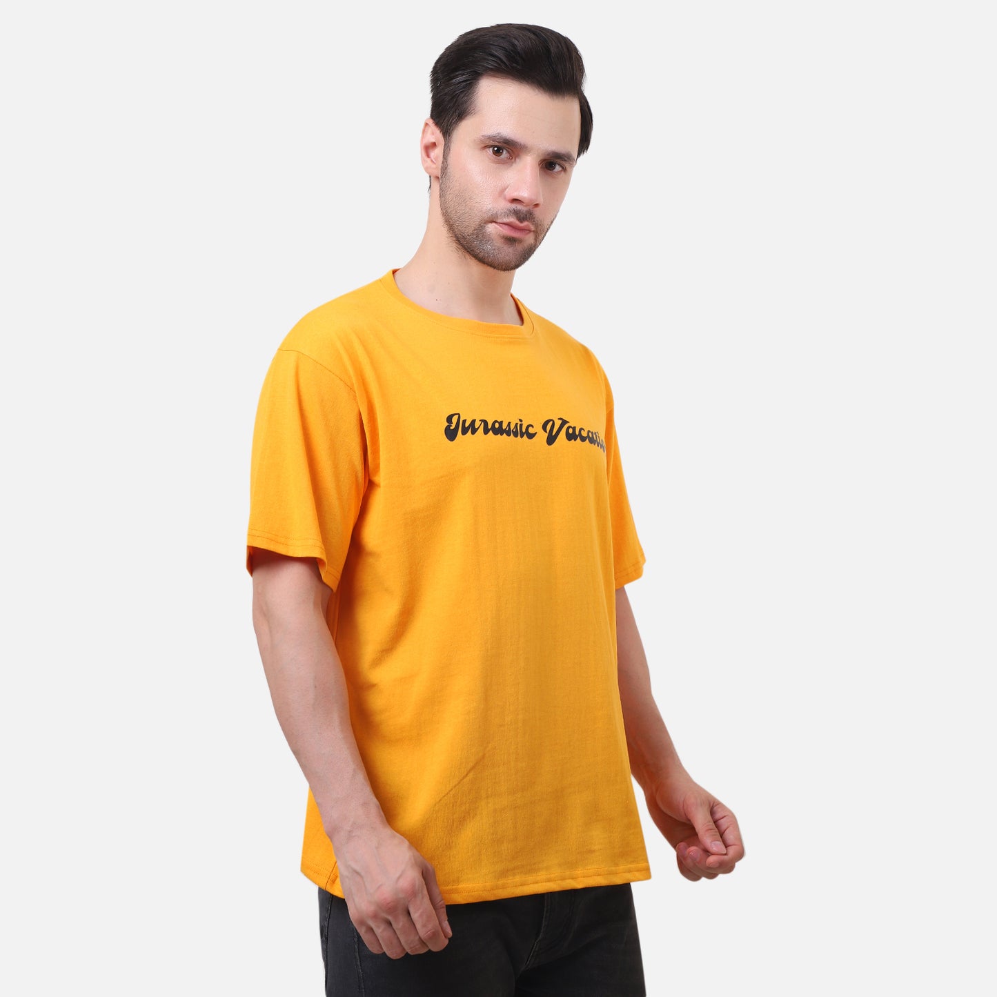 Jurassic Vacation Graphic T-Shirt Classic Vibes Bold Color