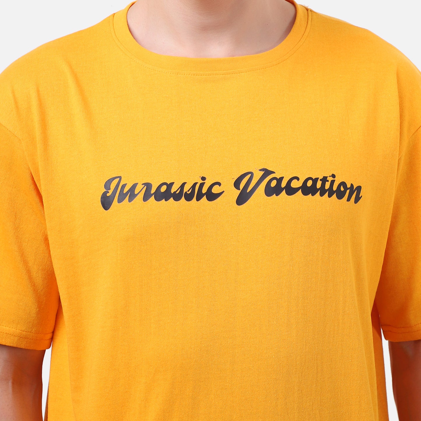 Jurassic Vacation Graphic T-Shirt Classic Vibes Bold Color