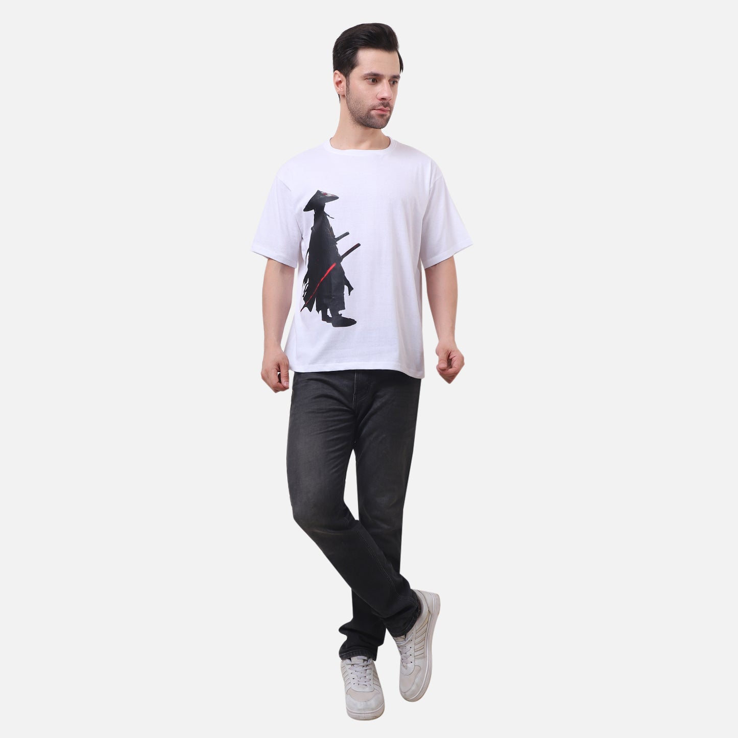 Shadow Samurai Graphic T-Shirt – Silent. Strong. Stylish.