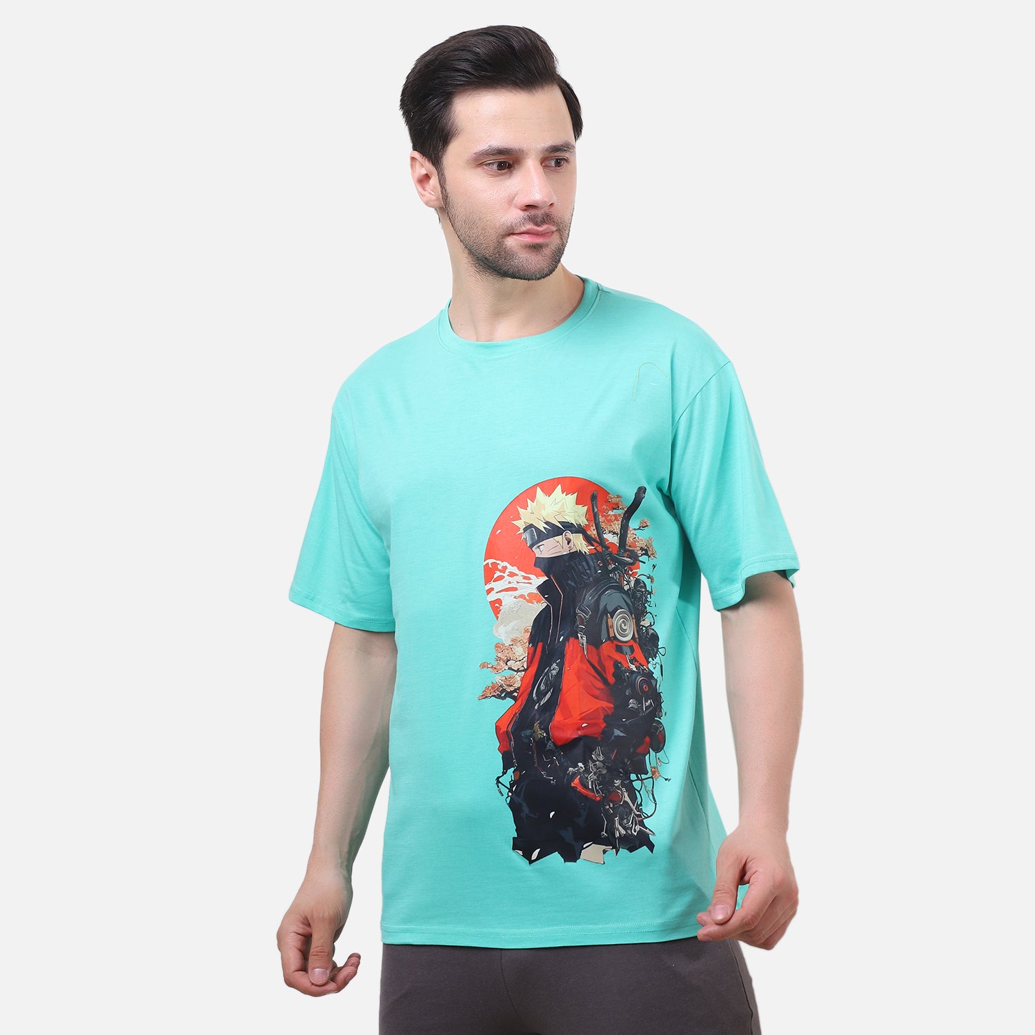 Naruto Anime Oversized T-Shirt – Embrace the Spirit of the Ninja