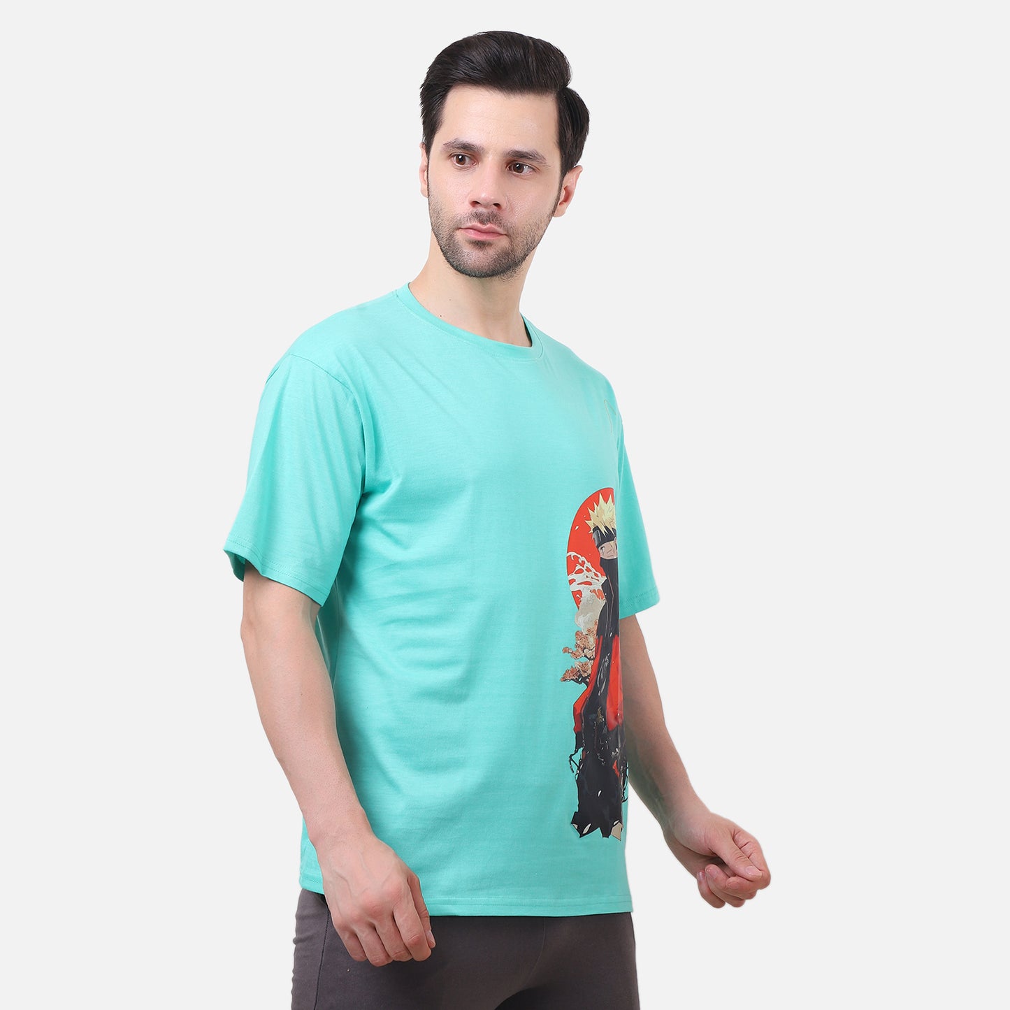 Naruto Anime Oversized T-Shirt – Embrace the Spirit of the Ninja