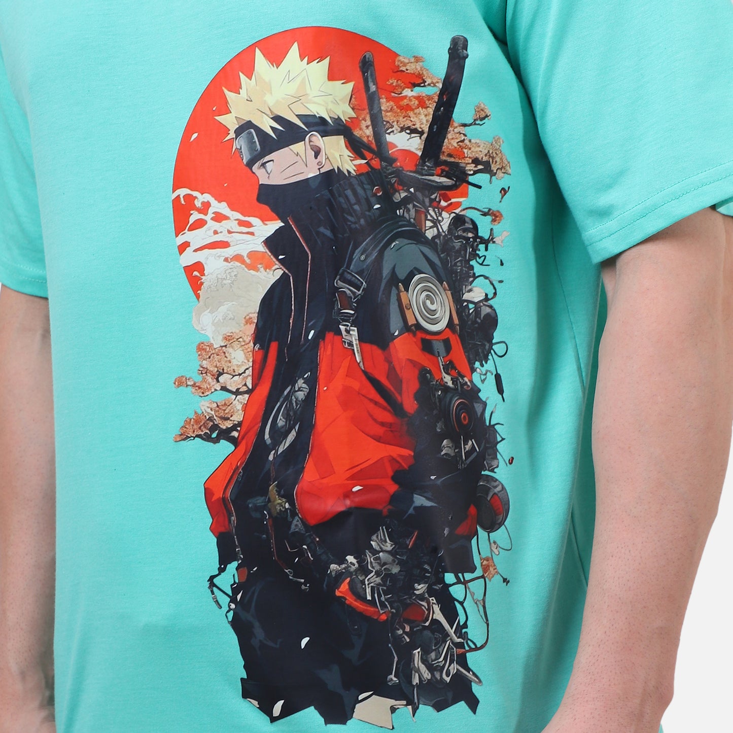 Naruto Anime Oversized T-Shirt – Embrace the Spirit of the Ninja