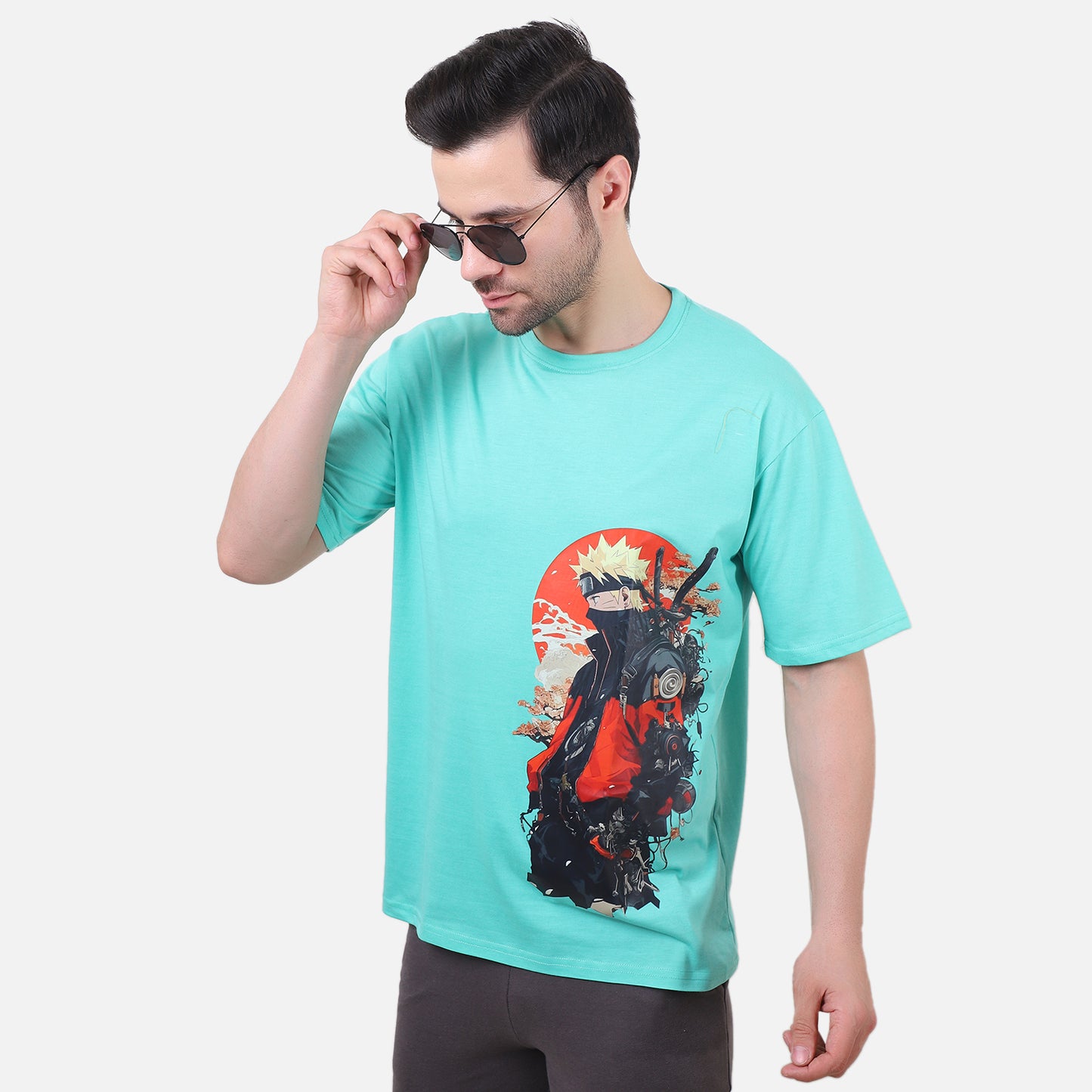 Naruto Anime Oversized T-Shirt – Embrace the Spirit of the Ninja
