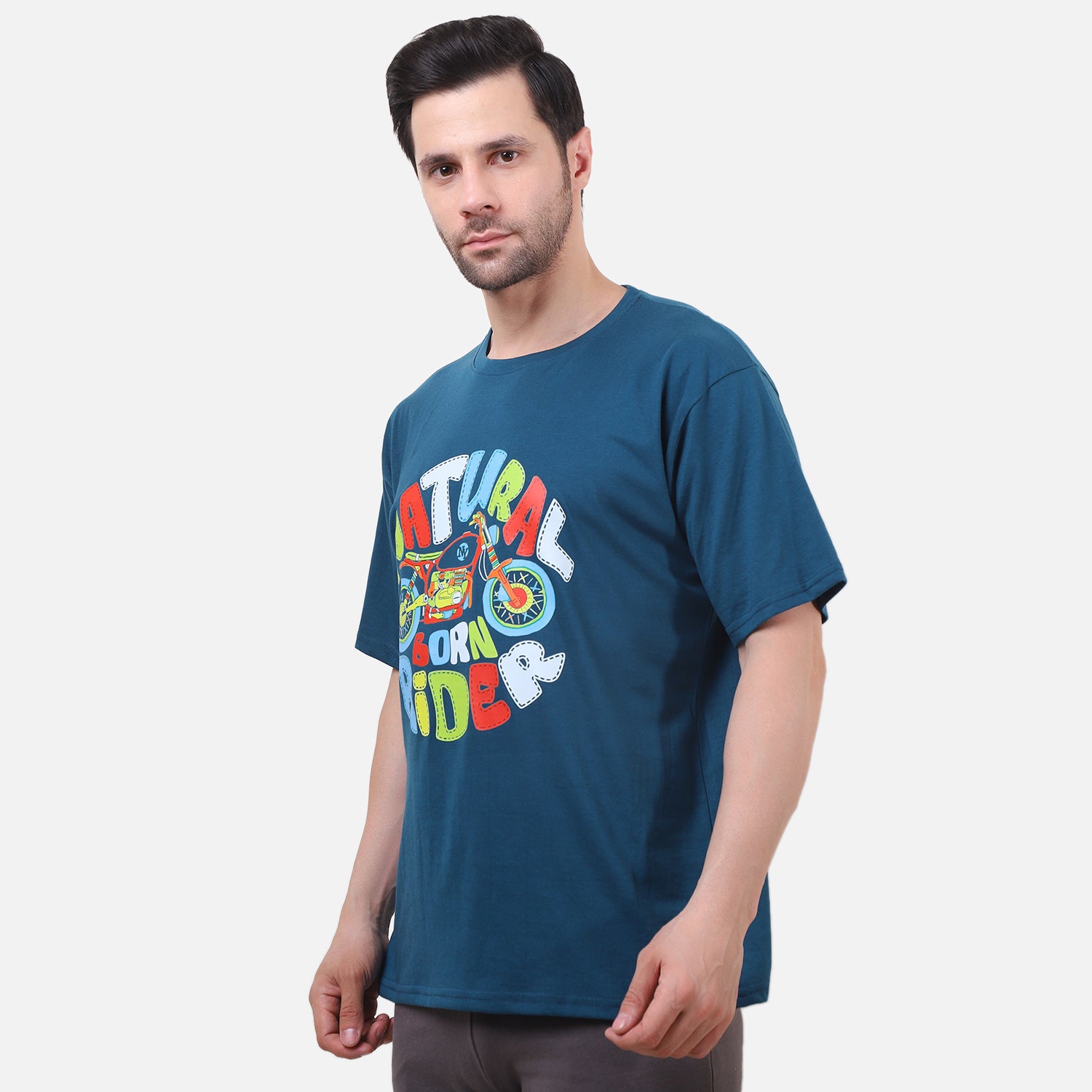 Natural Born Rider Graphic T-Shirt:
