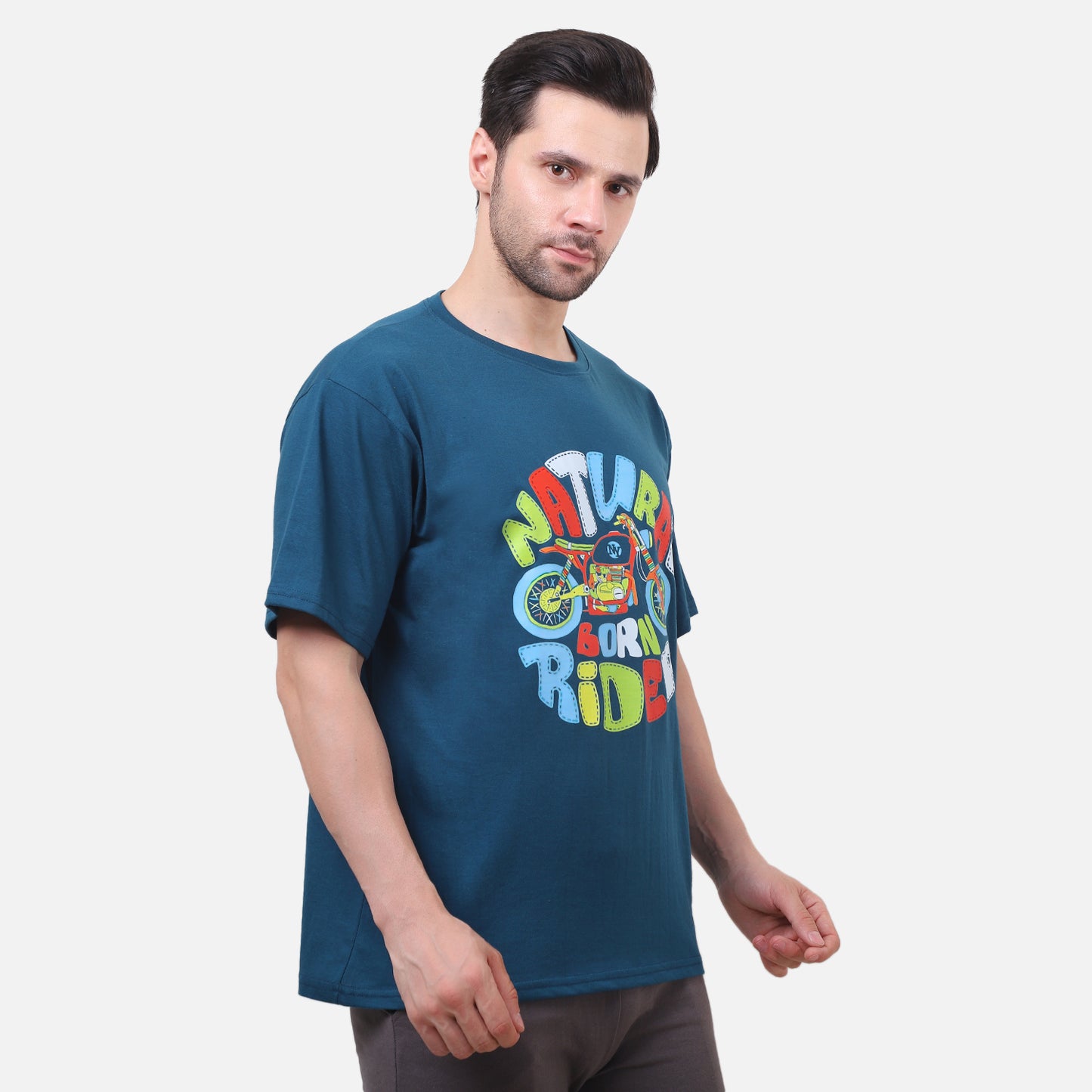 Natural Born Rider Graphic T-Shirt: