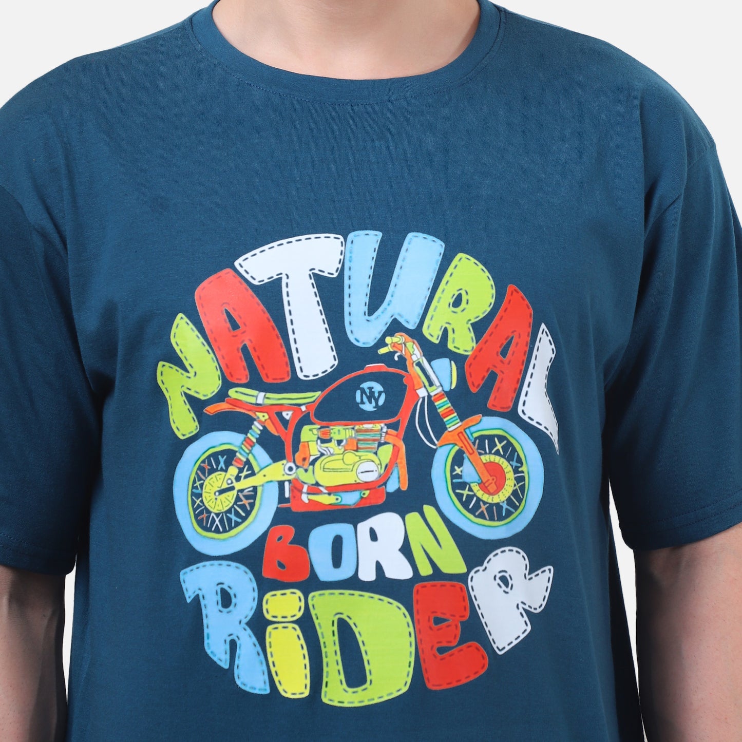 Natural Born Rider Graphic T-Shirt: