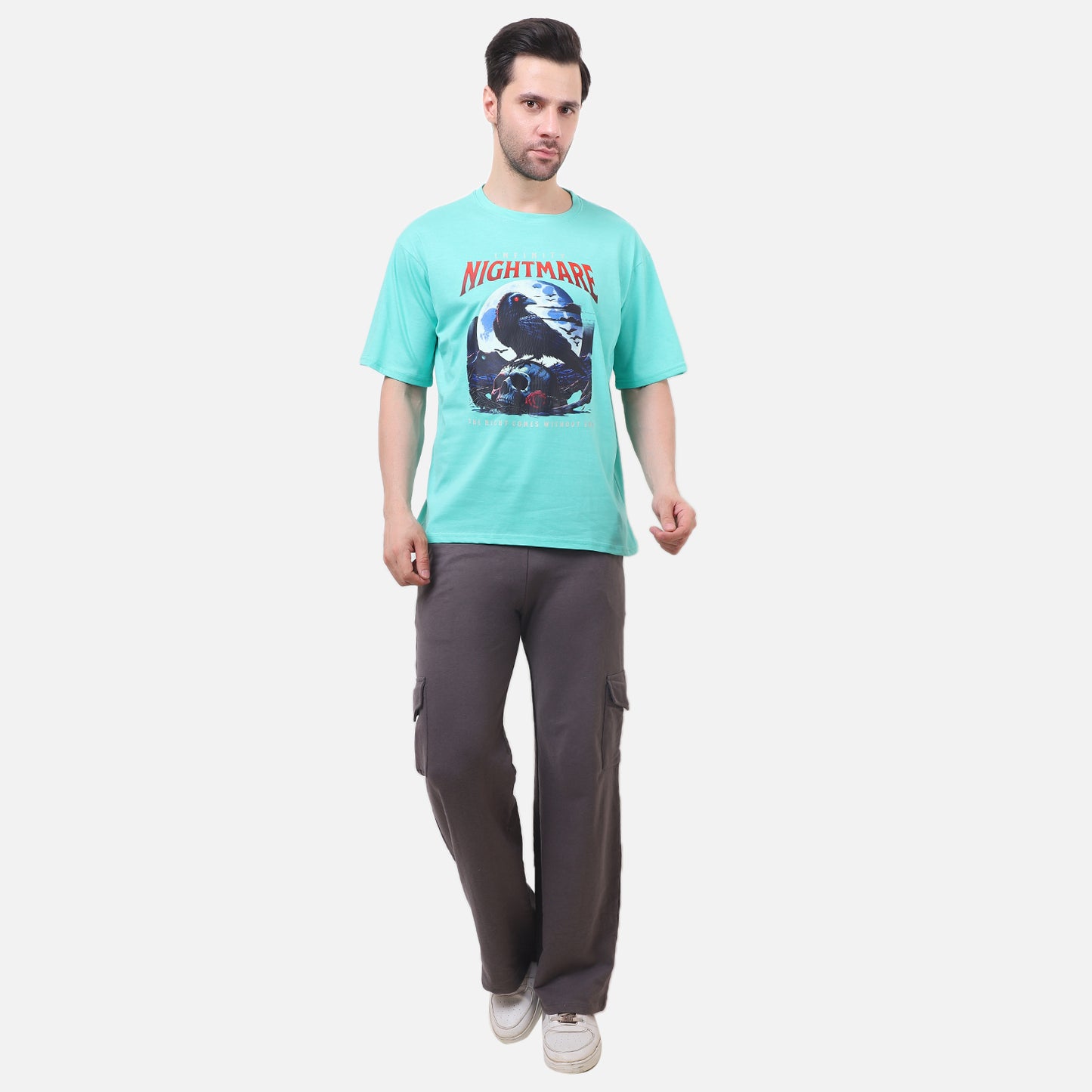 Raven Skull Tee Wear the Chaos, Rule the Silence
