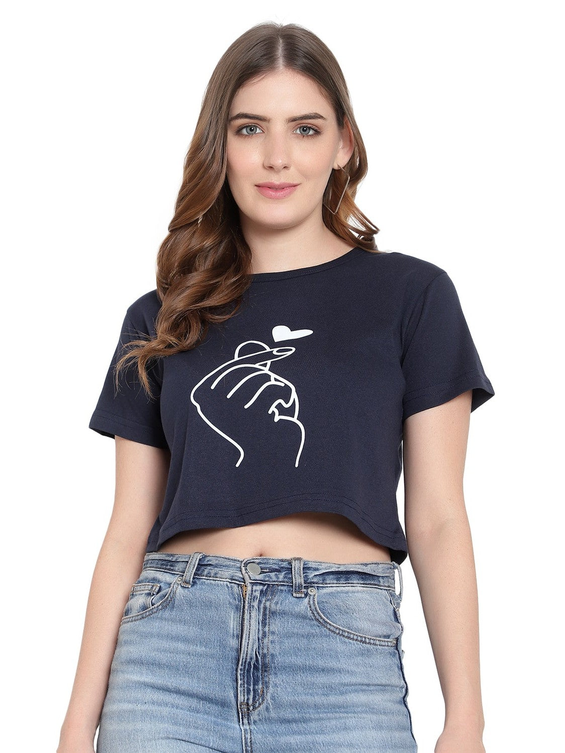 Women’s Maroon Half-Sleeve Cotton T-Shirt – Soft & Stylish