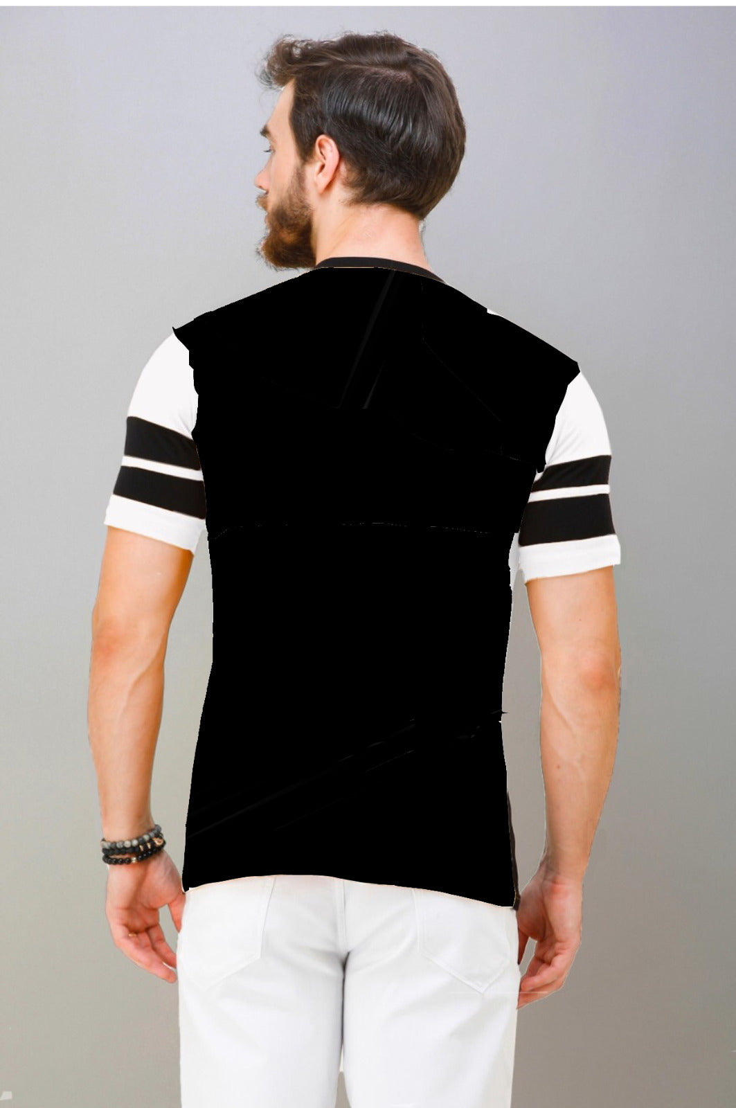 Men's White Half Sleeves T-Shirt – Pure Cotton Classic Tee