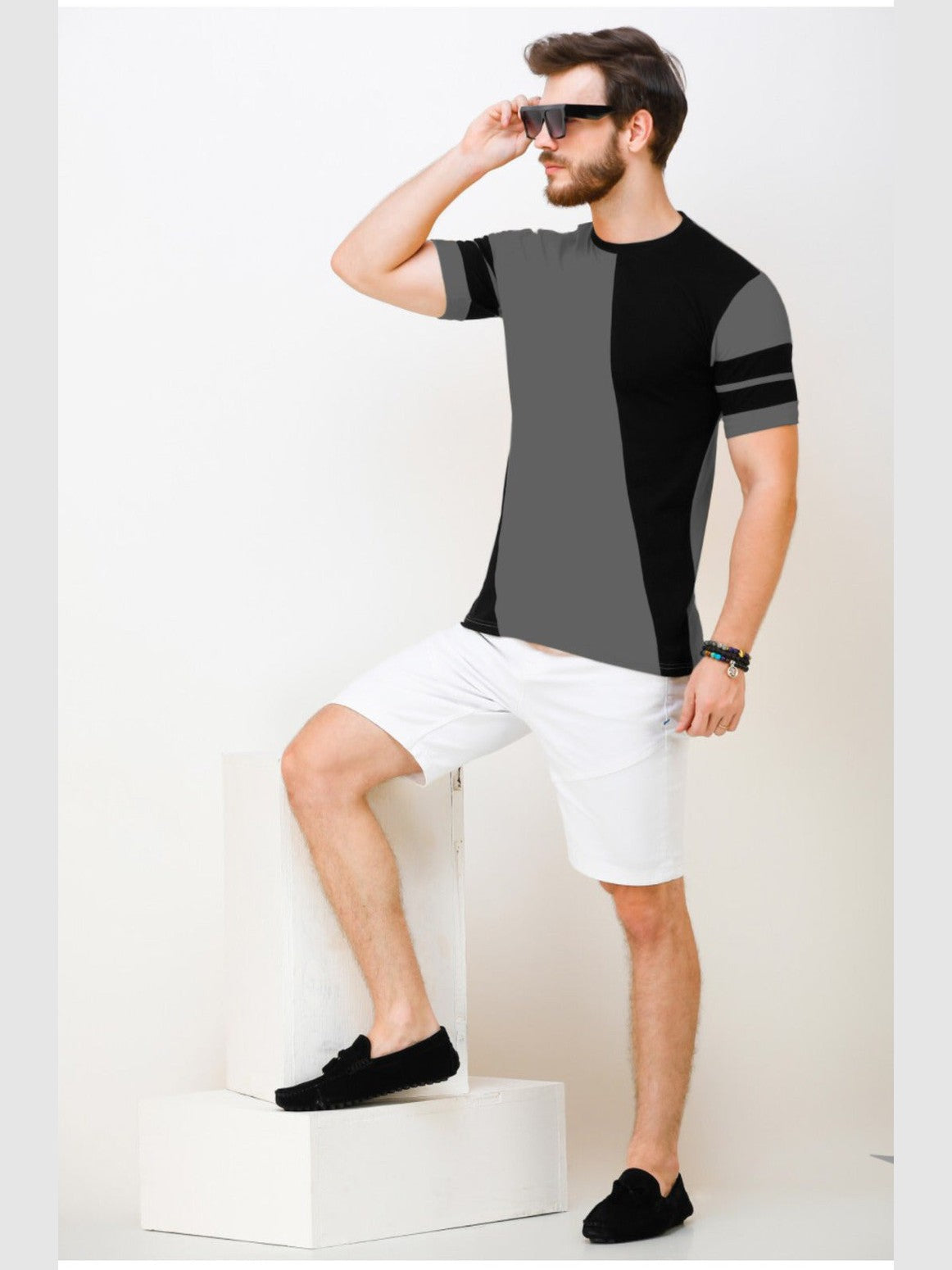 Men's Half Sleeves Cotton T-Shirt – Modern & Trendy Casual Tee