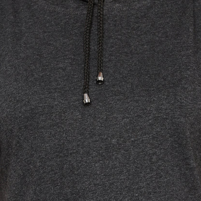 Women Half-Sleeve Crop Hoodie T-Shirt – Stylish & Comfortable Cotton Tee