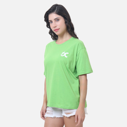 Money Talks Graphic Tee Lime Green