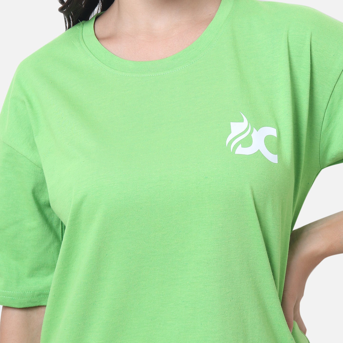 Money Talks Graphic Tee Lime Green