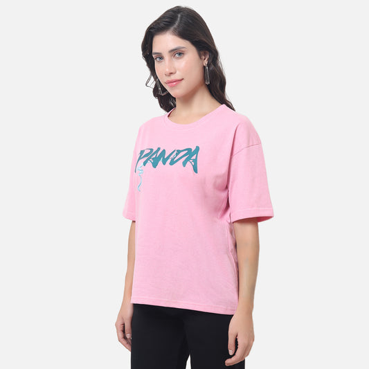 PANDA Oversized T-Shirt Embrace Your Cute & Fierce Side