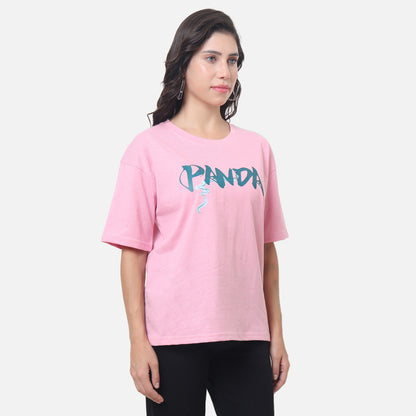 PANDA Oversized T-Shirt Embrace Your Cute & Fierce Side
