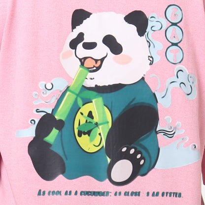 PANDA Oversized T-Shirt Embrace Your Cute & Fierce Side