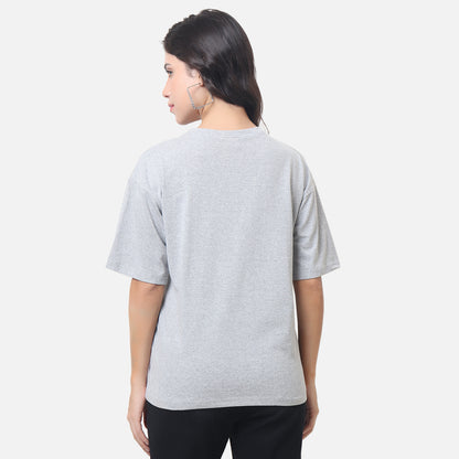Women's Artistic Graphic T-Shirt with Anime-Inspired Design