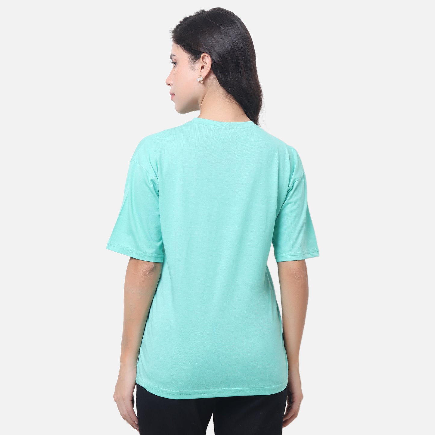Motivational Statement T-Shirt - Mint Green