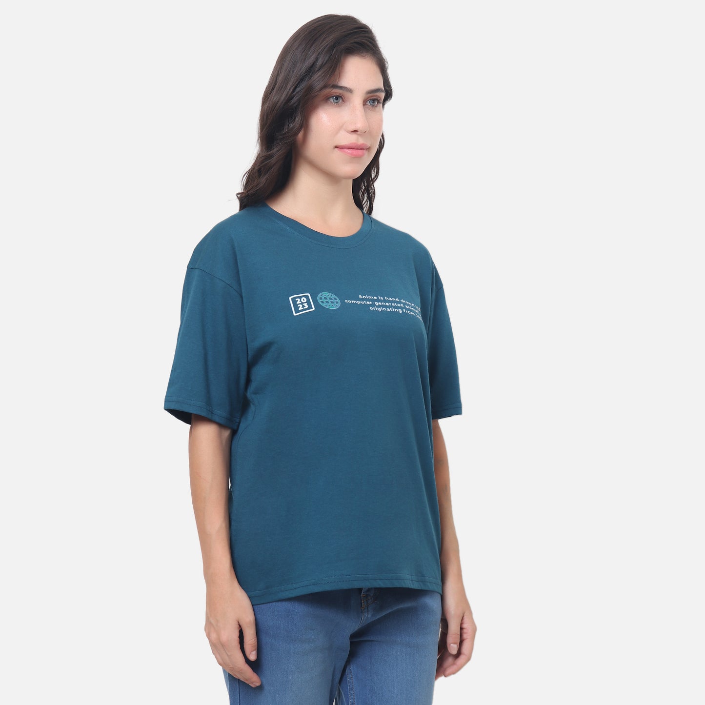 Oversized Anime Graphic T-Shirt – For the True Otaku Vibe