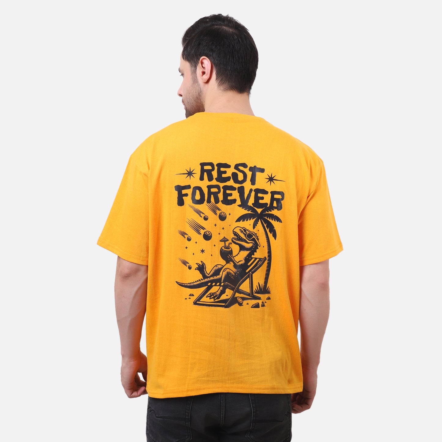 Jurassic Vacation Graphic T-Shirt Classic Vibes Bold Color