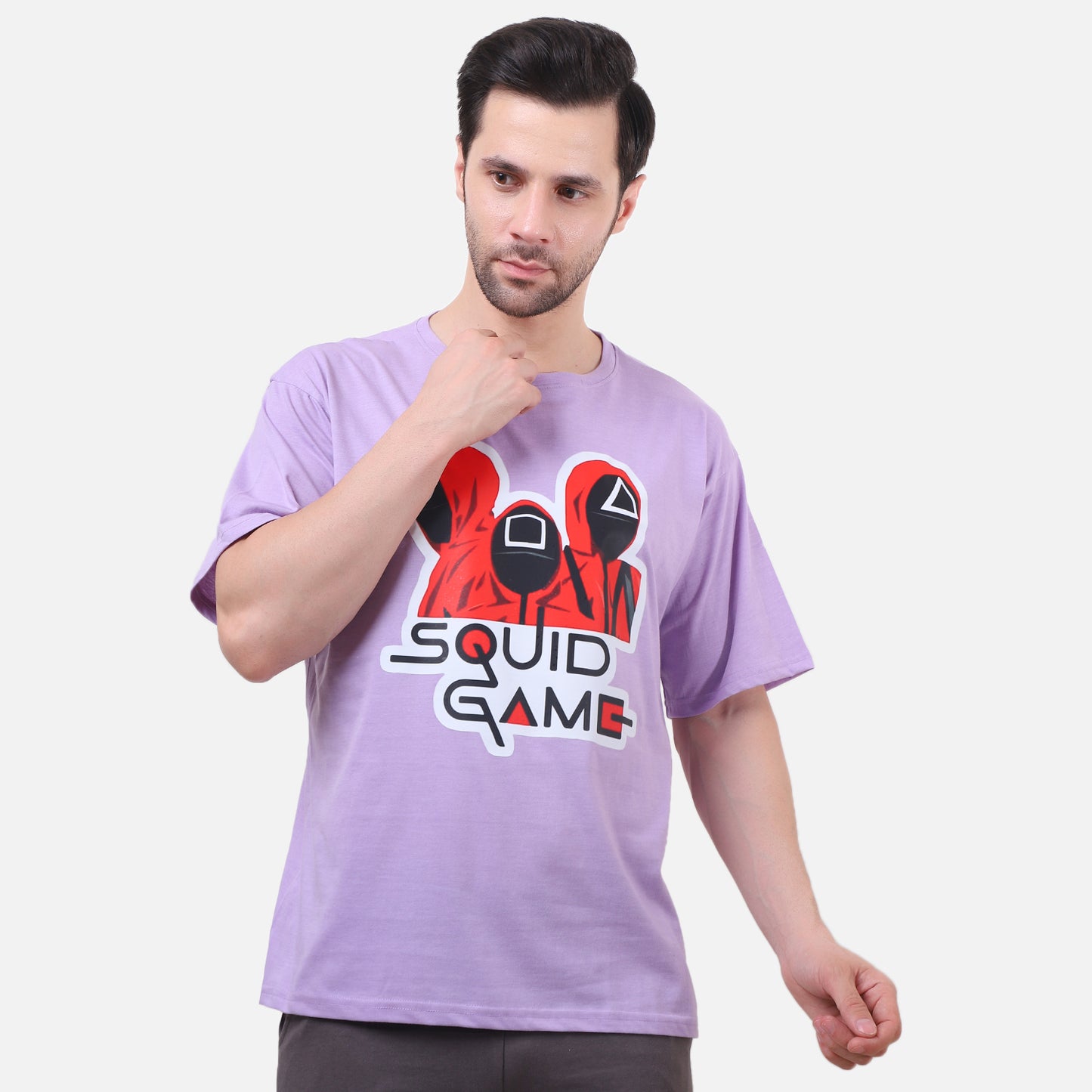 Squid Game Unisex Oversized Graphic Tee Rule the Game in Style