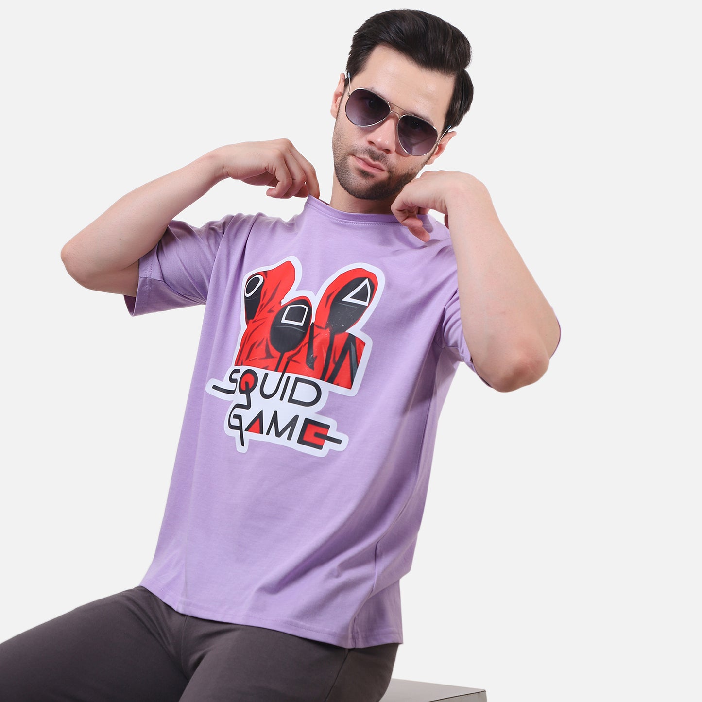 Squid Game Unisex Oversized Graphic Tee Rule the Game in Style