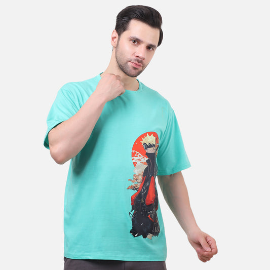 Naruto Anime Oversized T-Shirt – Embrace the Spirit of the Ninja