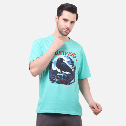 Raven Skull Tee Wear the Chaos, Rule the Silence