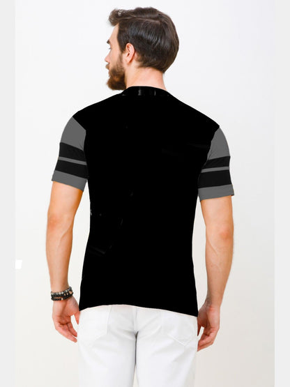 Men's Half Sleeves Cotton T-Shirt – Modern & Trendy Casual Tee
