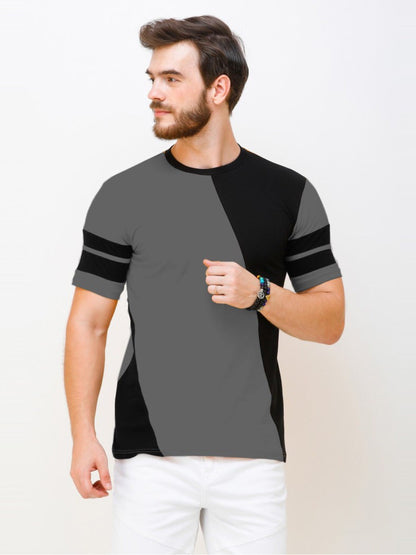Men's Half Sleeves Cotton T-Shirt – Modern & Trendy Casual Tee