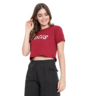 Women’s Maroon Crop Top - 100% Cotton Blend, Premium Quality - Image 5