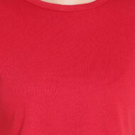 Hokum Women Crop-Maroon Half Sleeves T-Shirt - Image 7